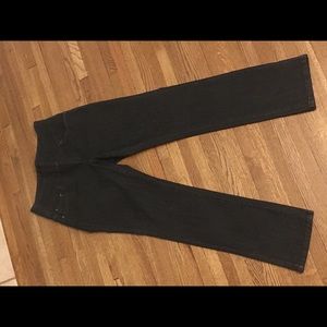 Dark denim stretch pant